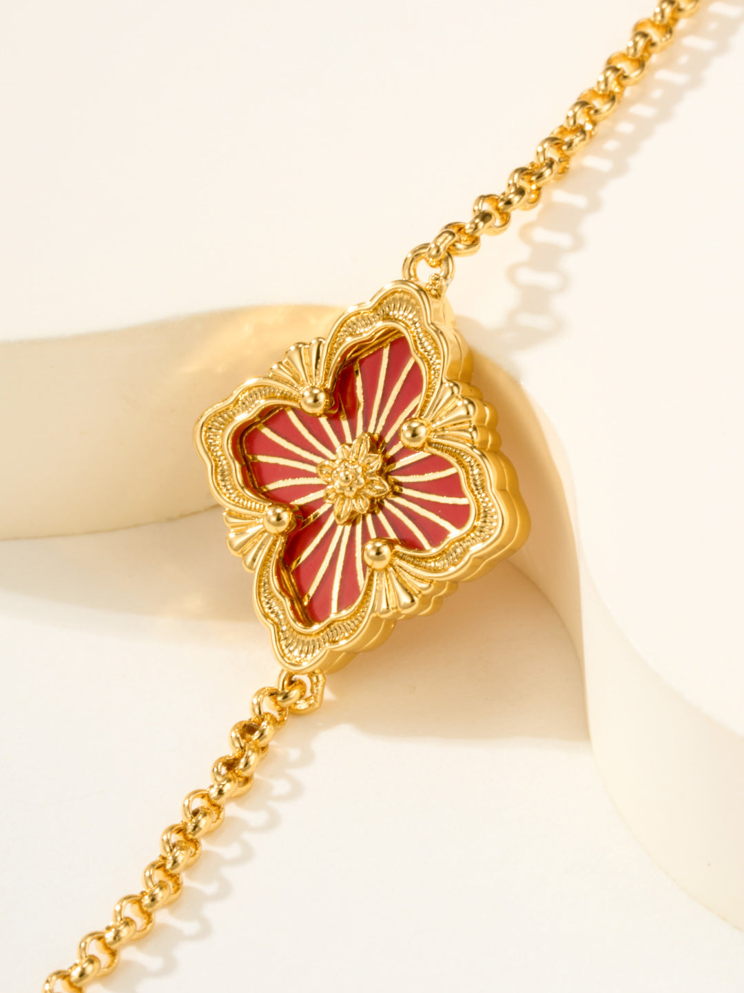 [⭐Spark]B.C.L ENAMELED One-Flower Bracelet（Various Colors)