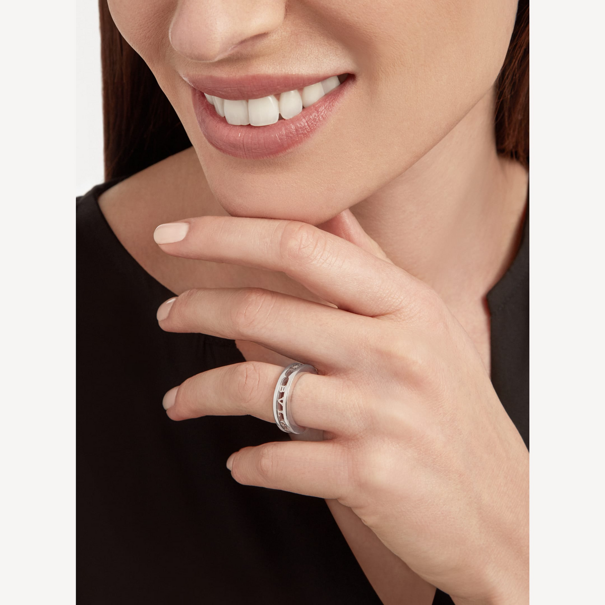 [⭐Spark]ZERO 1 ONE-BAND WITH OPENWORK LOGO SPIRAL RING