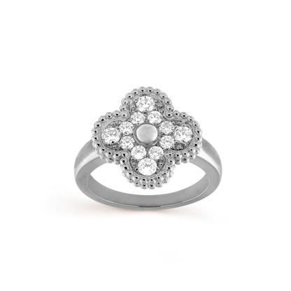 [⭐Spark]CLOVER DIAMOND RING