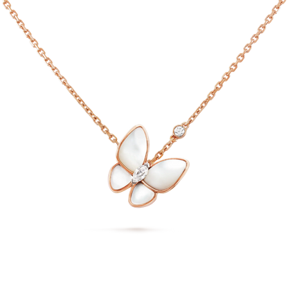 [⭐Spark]BUTTERFLY MOP DIAMOND NECKLACE