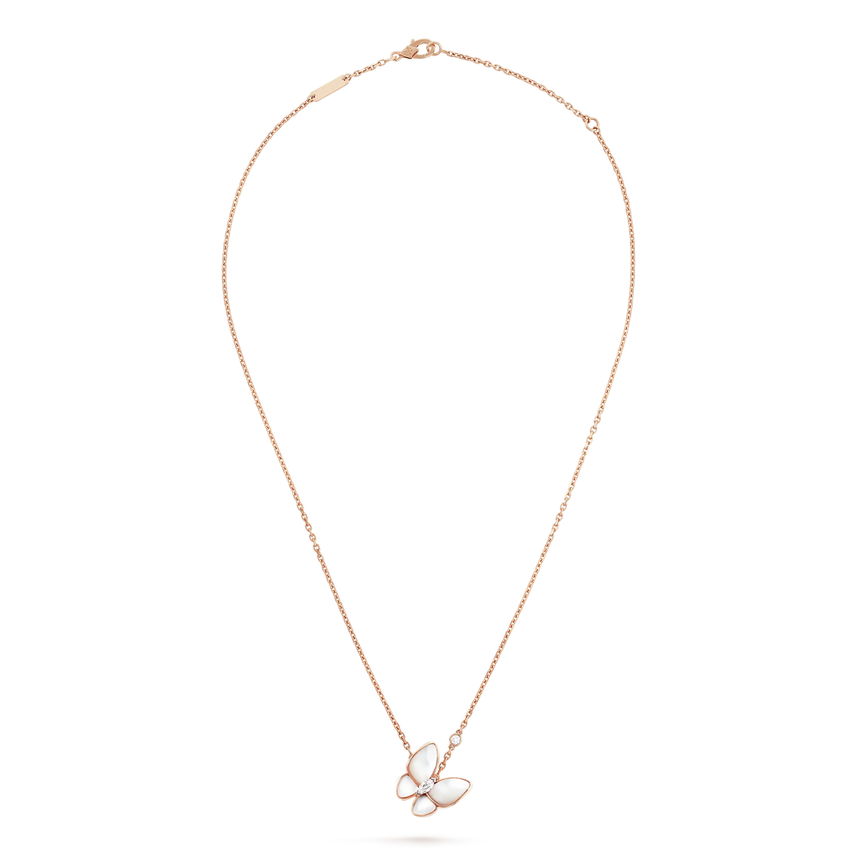 [⭐Spark]BUTTERFLY MOP DIAMOND NECKLACE