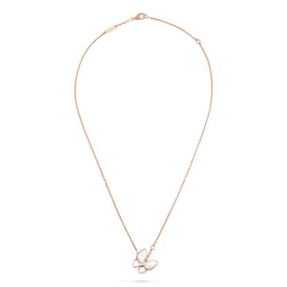 [⭐Spark]BUTTERFLY MOP DIAMOND NECKLACE
