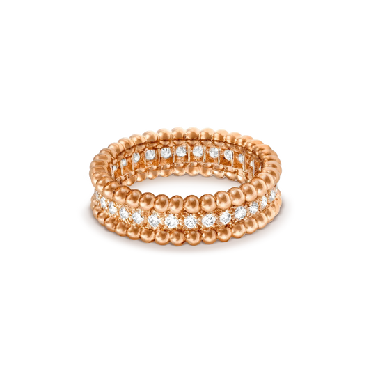 [⭐Spark]PERLEE DIAMOND ROSE GOLD RING