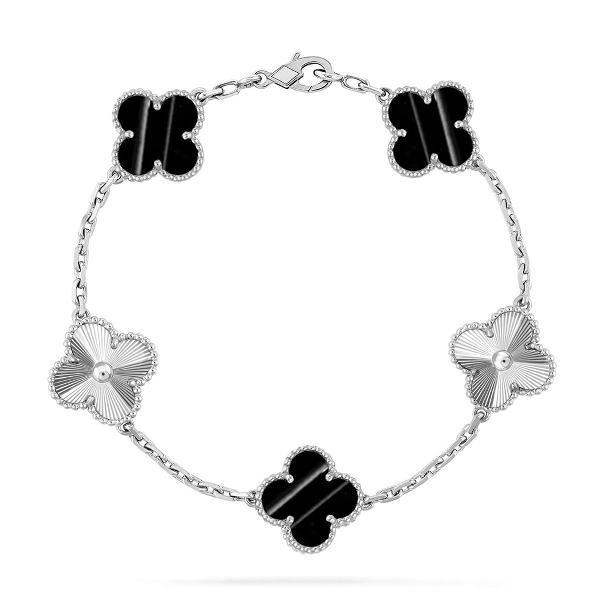 [⭐Spark] CLOVER 5 MOTIF PULSAR STONE BRACELET COLLECTION