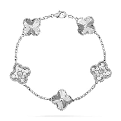 [⭐Spark] CLOVER 5 MOTIF LASER BRACELET COLLECTION