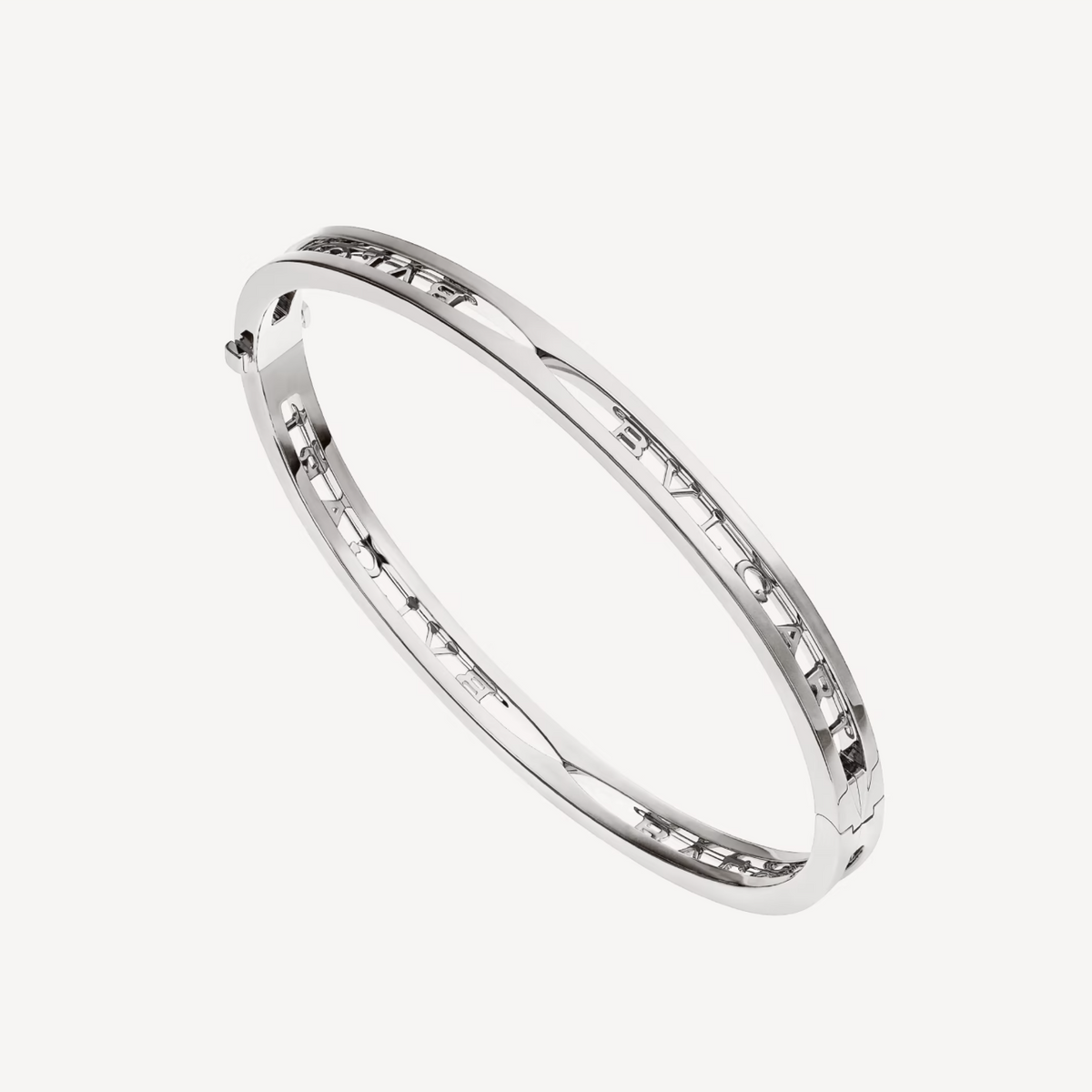[⭐Spark]ZERO 1 SPIRAL LOGO SILVER BRACELET