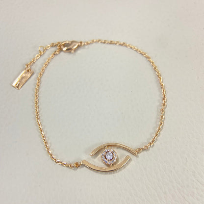 [⭐Spark]Demo Eye Pave-Set Diamond Bracelet