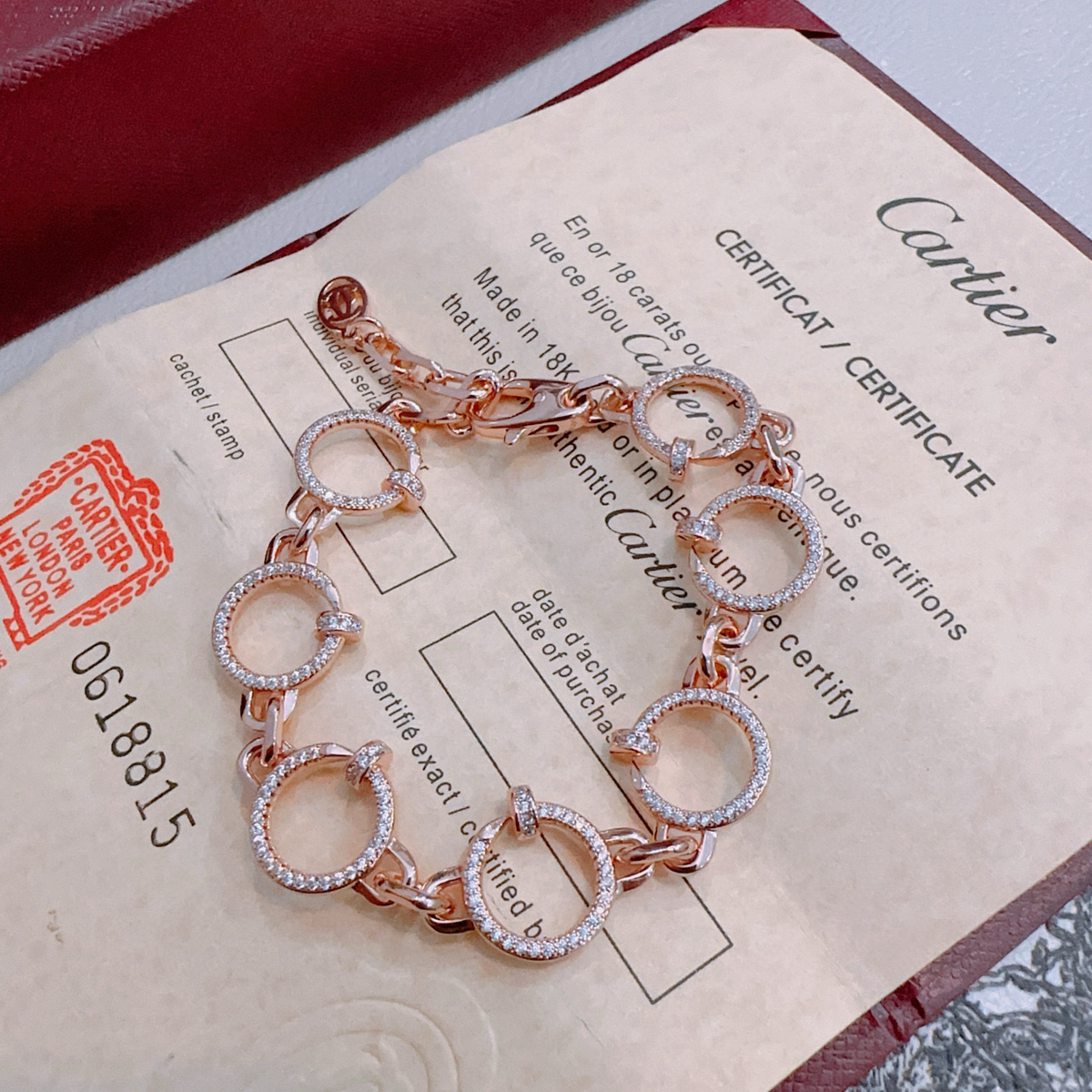 [⭐Spark Jewelry] LOVE&JUSTE BRACELET DIAMONDS