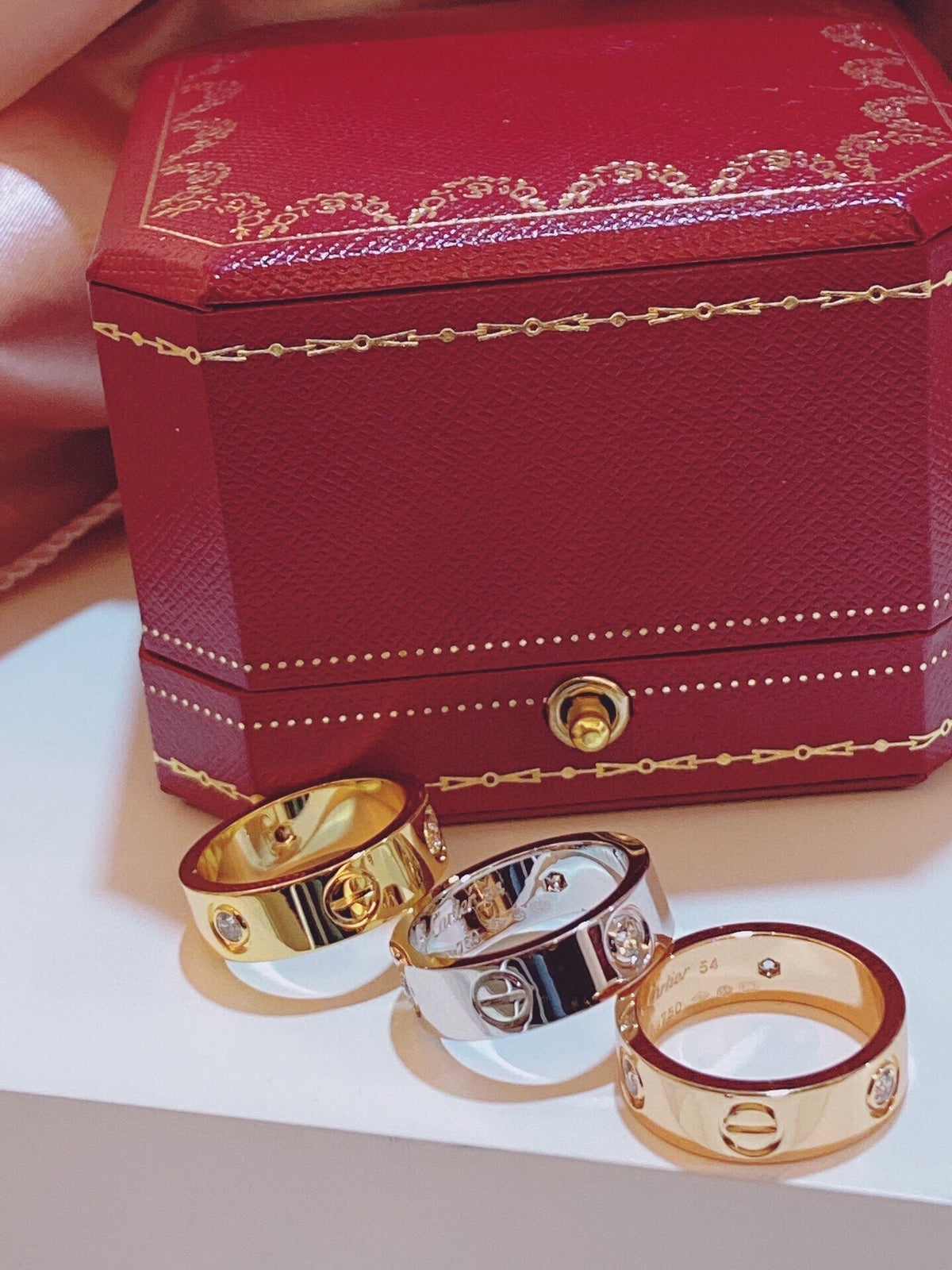 [⭐Spark]Three-Diamond Ring
