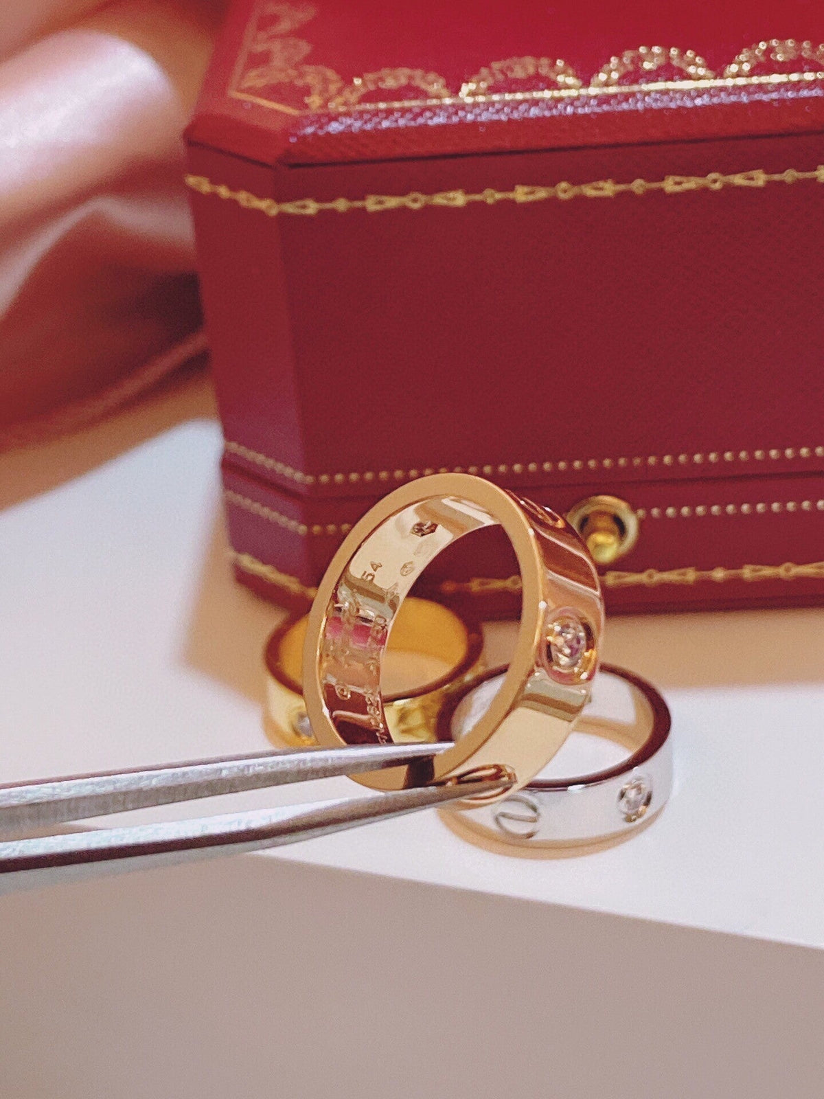[⭐Spark]Three-Diamond Ring