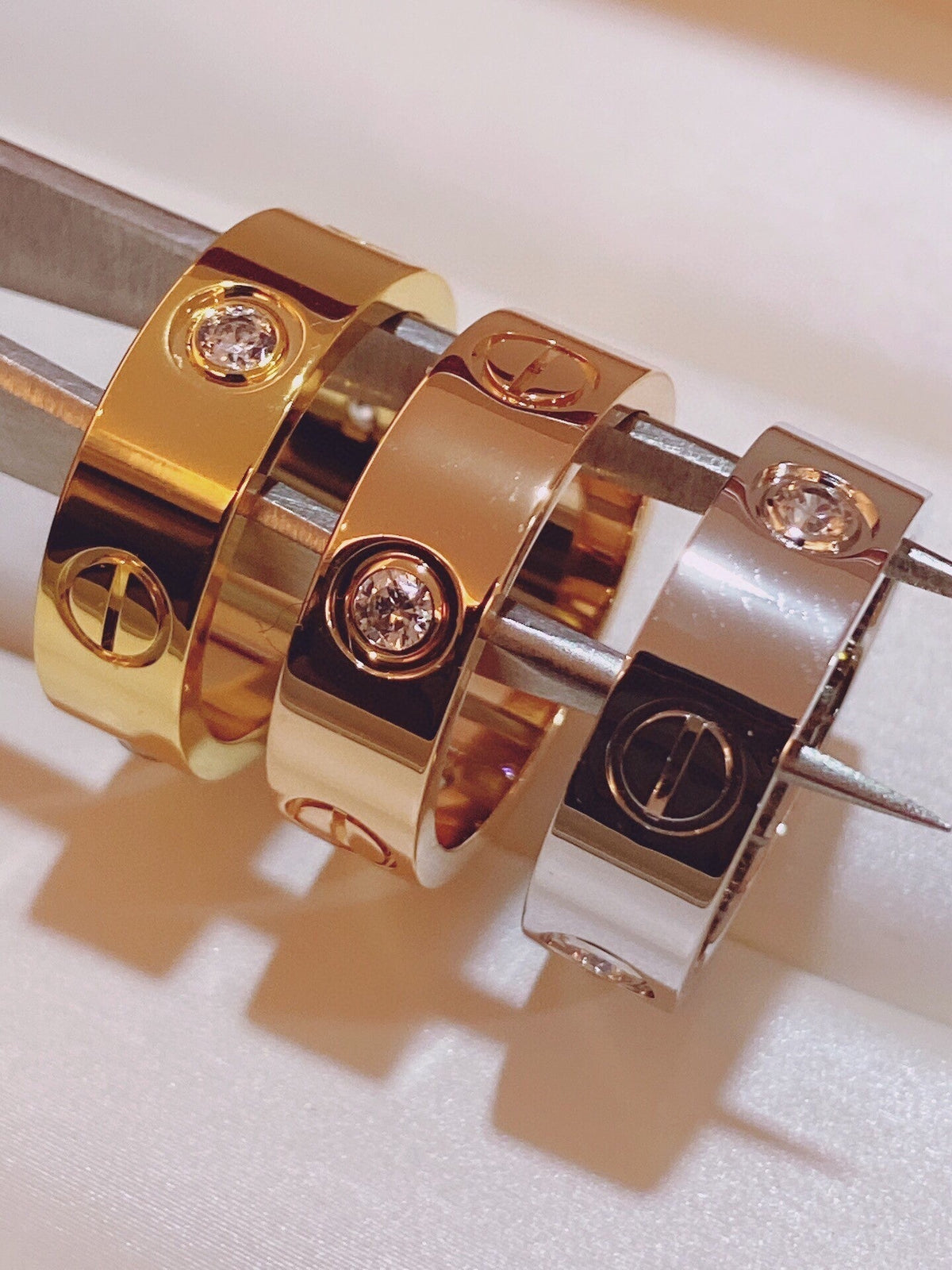 [⭐Spark]Three-Diamond Ring