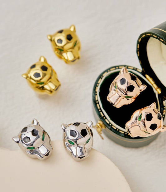 [⭐Spark]CHRRTAH-PRINT STUD EARRINGS, THREE COLORS