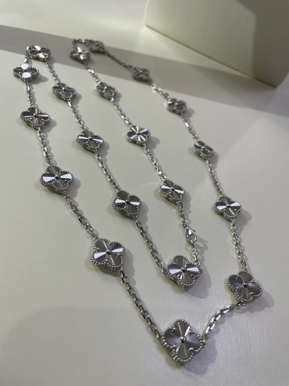 [⭐Spark]CLOVER 20 MOTIFS SILVER LASER