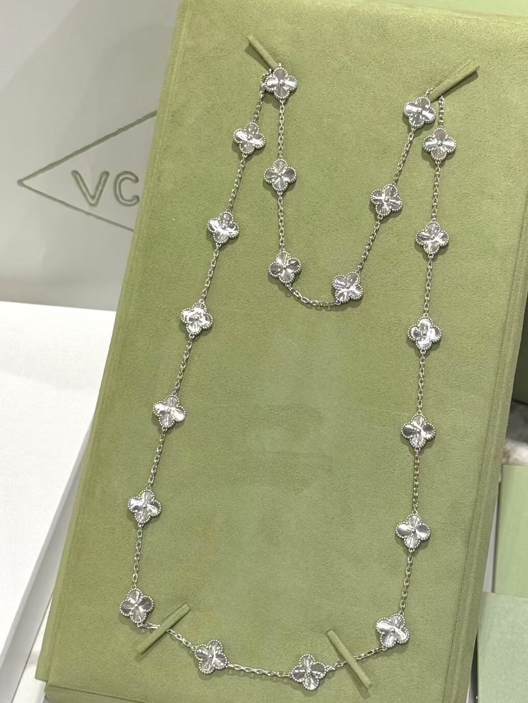 [⭐Spark]CLOVER 20 MOTIFS SILVER LASER
