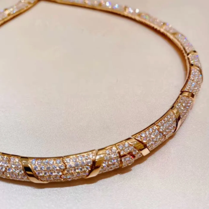 [⭐Spark]HAUTE COUTURE GOLD SERPENTI NECKLACE