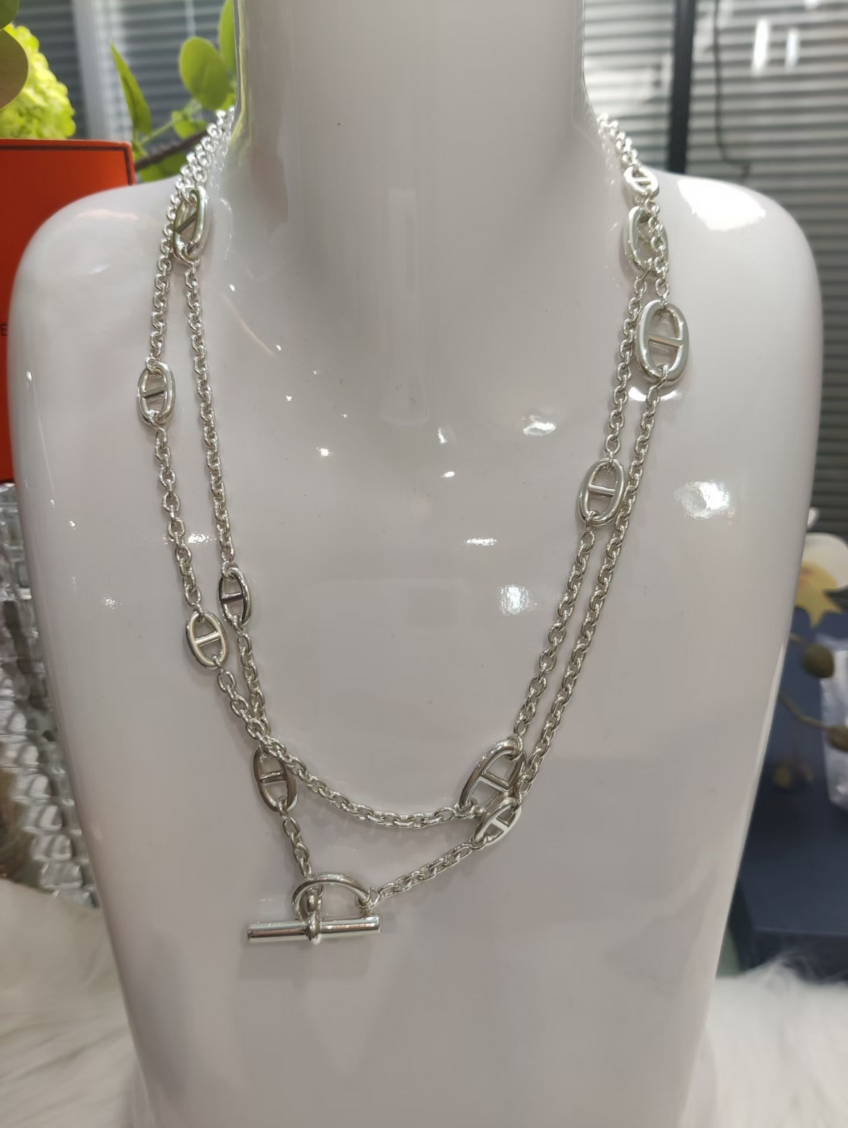 [⭐Spark]Classic Silver Sweater Chain