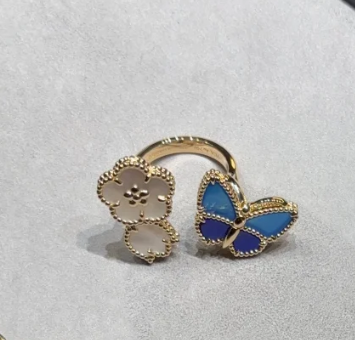 [⭐Spark]2026 NEW TWIN BUTTERFLY LUCKY RING