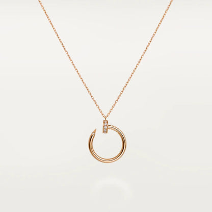 [⭐Spark]JUSTE NECKLACE PINK GOLD
