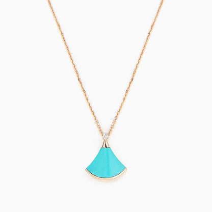 [⭐Spark]DREAM NECKLACE TURQUOISE PINK GOLD
