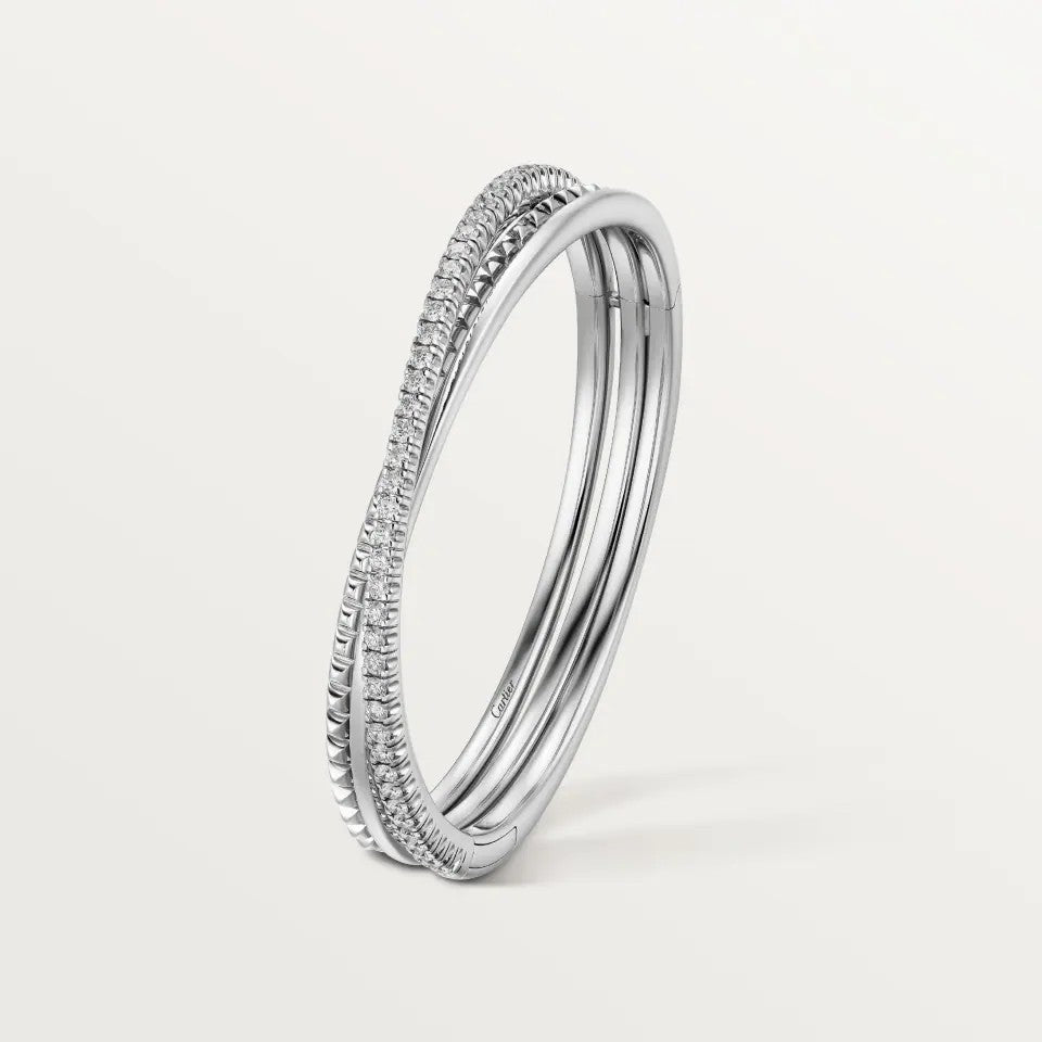 [⭐Spark]ETINCELLE HALF-PAVED DIAMOND BRACELET