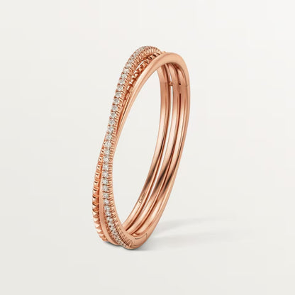 [⭐Spark]ETINCELLE HALF-PAVED DIAMOND BRACELET