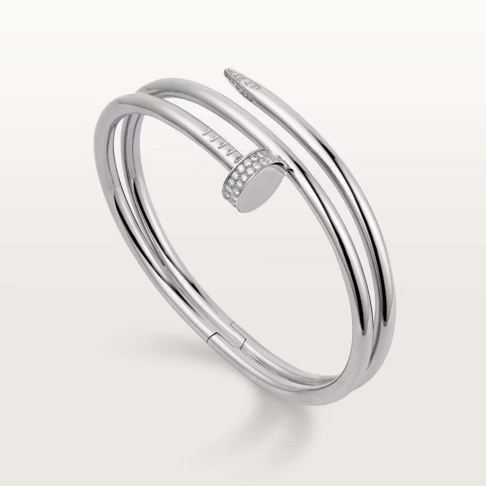 [⭐Spark]JUSTE BRACELET 3.5MM DOUBLE ROW DIAMOND