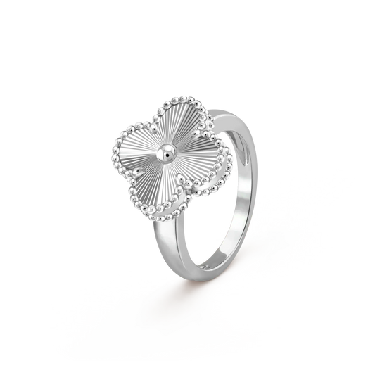 [⭐Spark]CLOVER SILVER RING
