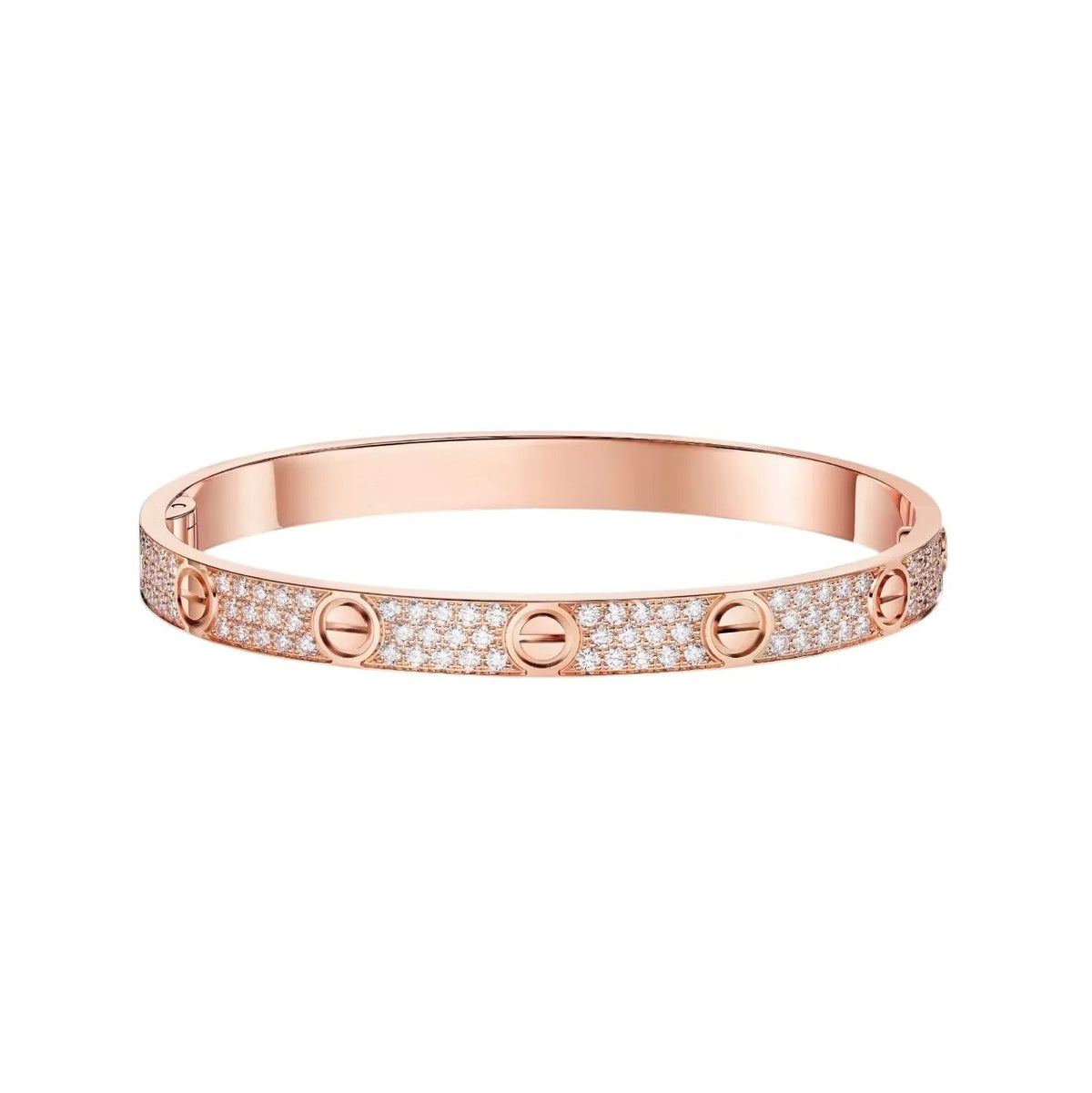 [⭐Spark]LOVE BRACELET 6.1MM DIAMOND-PAVED