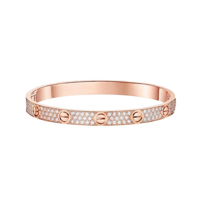 [⭐Spark]LOVE BRACELET 6.1MM DIAMOND-PAVED
