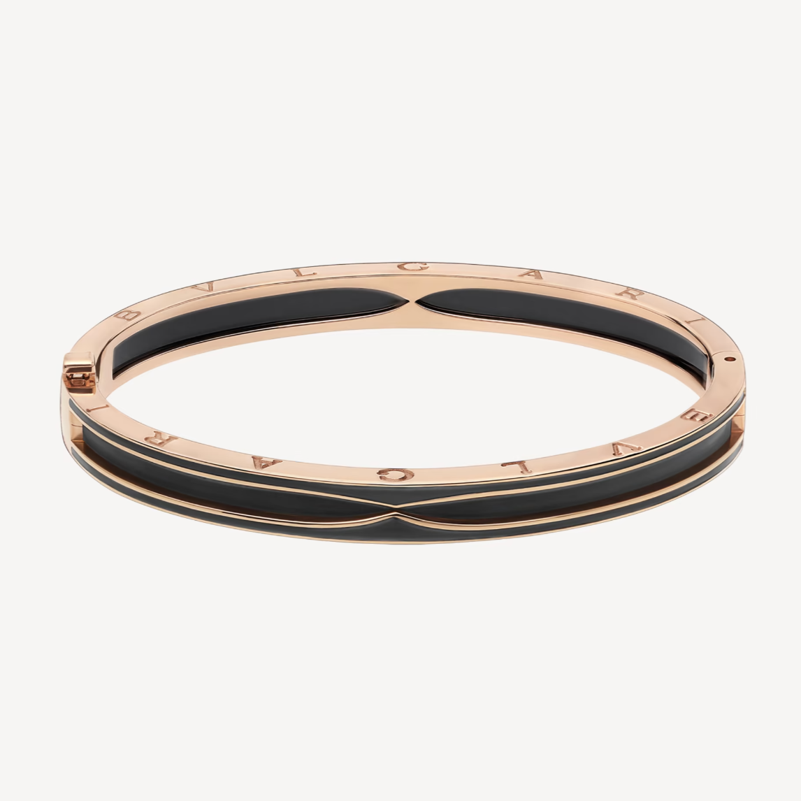 [⭐Spark]ZERO 1 PINK GOLD WITH MATTE BLACK CERAMIC BRACELET