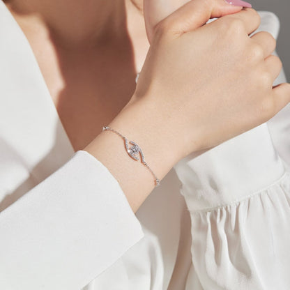 [⭐Spark]Demo Eye Pave-Set Diamond Bracelet