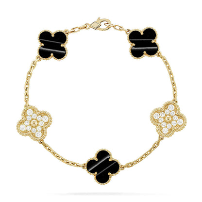 [⭐Spark] CLOVER 5 MOTIF PULSAR STONE BRACELET COLLECTION