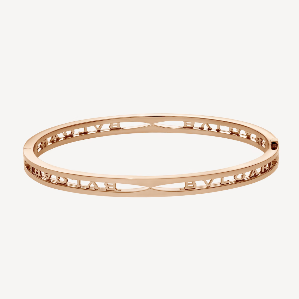 [⭐Spark]ZERO 1 SPIRAL LOGO PINK GOLD BRACELET