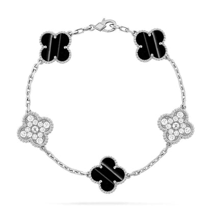 [⭐Spark] CLOVER 5 MOTIF PULSAR STONE BRACELET COLLECTION