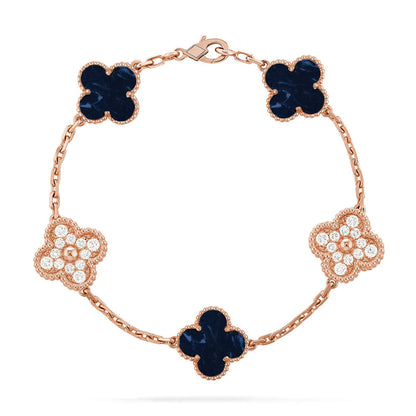 [⭐Spark]CLOVER 5 MOTIF PIETERSITE BRACELET COLLECTION