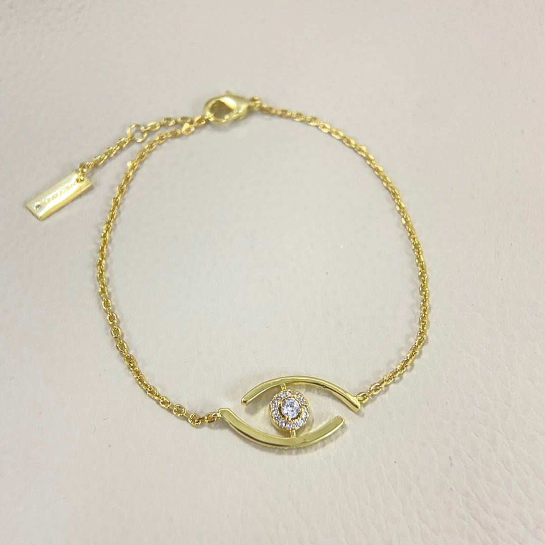 [⭐Spark]Demo Eye Pave-Set Diamond Bracelet