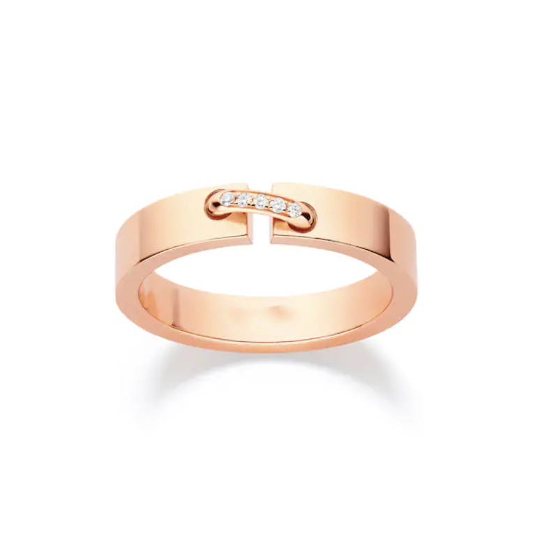 [⭐Spark]ALLIANCE LIENS VIDENCE DIAMOND 4MM RING