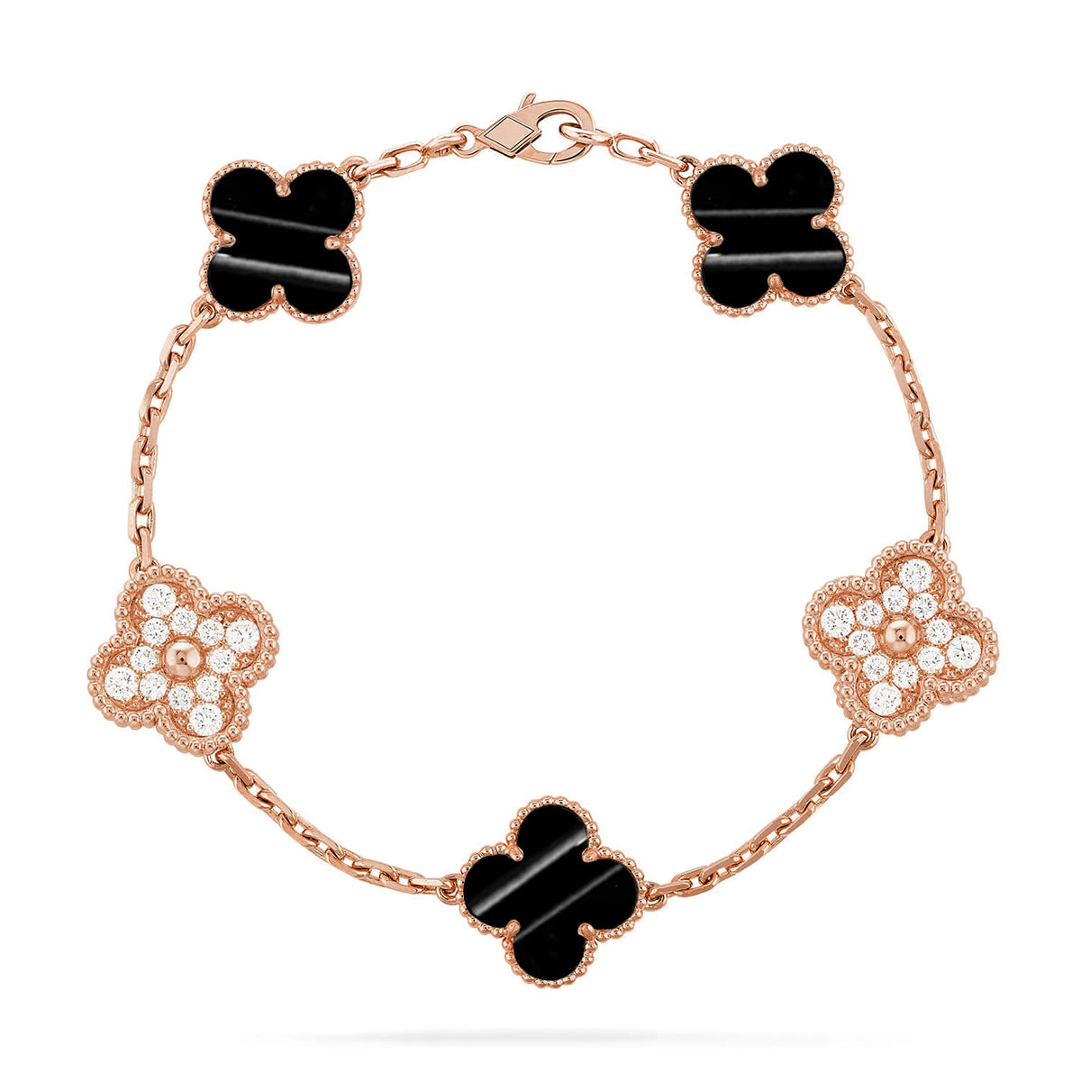 [⭐Spark] CLOVER 5 MOTIF PULSAR STONE BRACELET COLLECTION