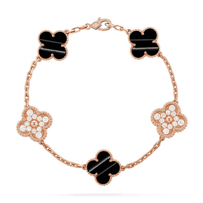 [⭐Spark] CLOVER 5 MOTIF PULSAR STONE BRACELET COLLECTION