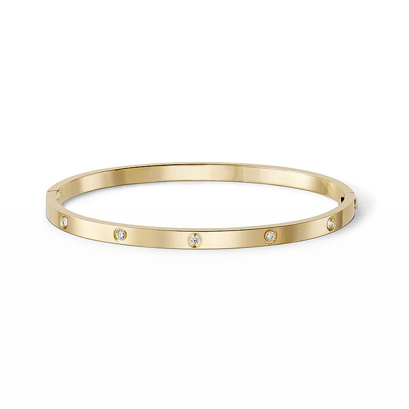 [⭐Spark]LOVE BRACELET 3.65MM 10 DIAMONDS