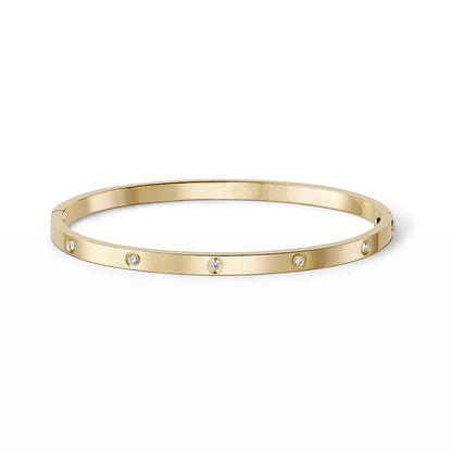 [⭐Spark]LOVE BRACELET 3.65MM 10 DIAMONDS
