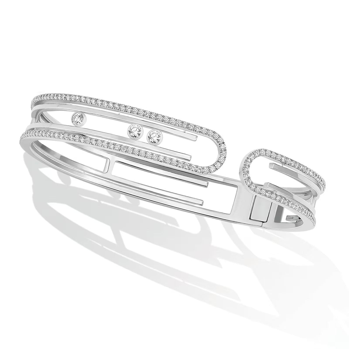 [⭐Spark]MOVE 10TH PAVED DIAMOND BRACELET