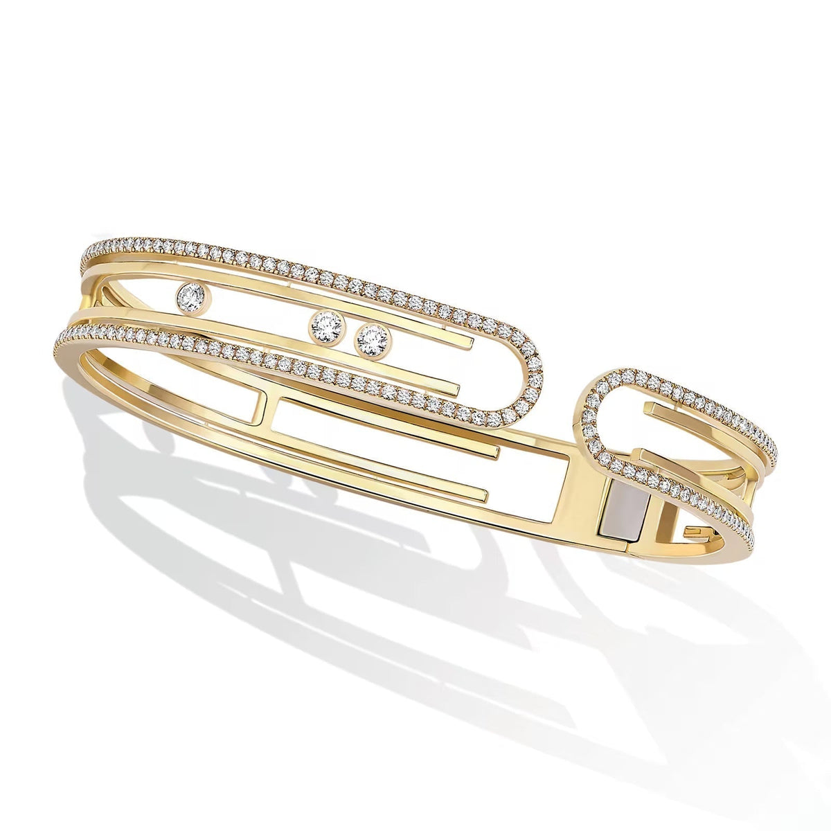 [⭐Spark]MOVE 10TH PAVED DIAMOND BRACELET