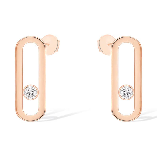[⭐Spark]MOVE UNO SMALL 1 DIAMOND EARRINGS