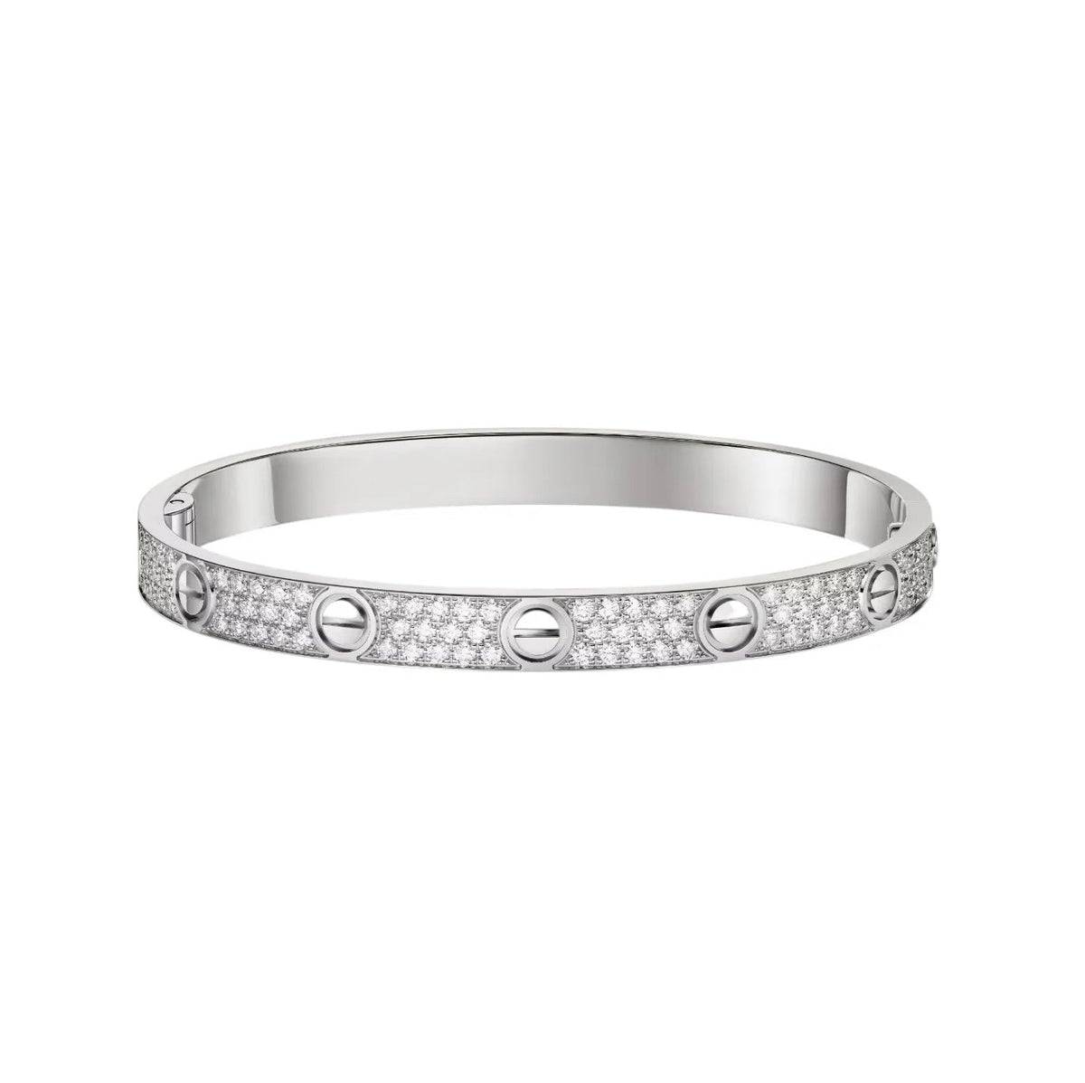 [⭐Spark]LOVE BRACELET 6.1MM DIAMOND-PAVED