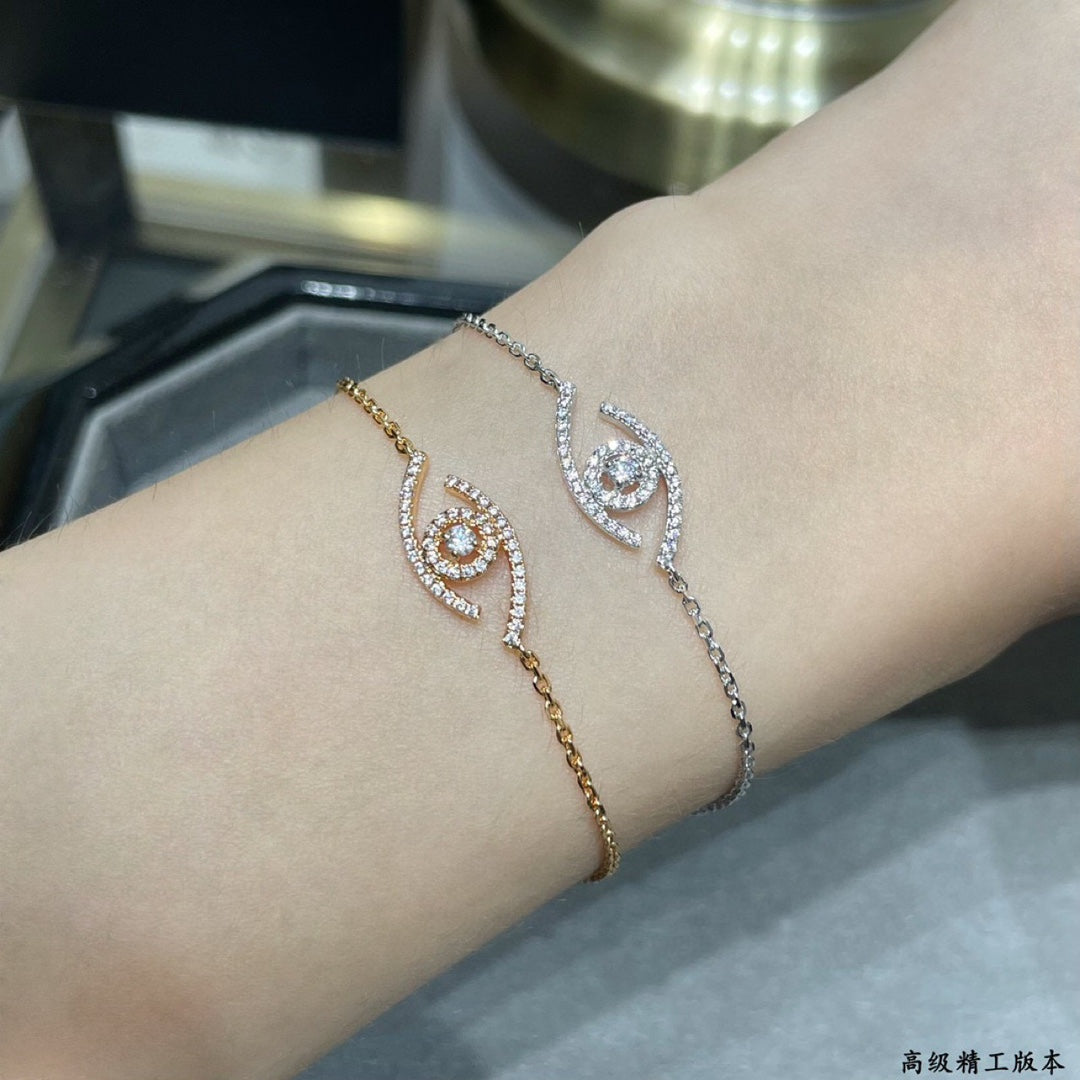 [⭐Spark]Demo Eye Pave-Set Diamond Bracelet