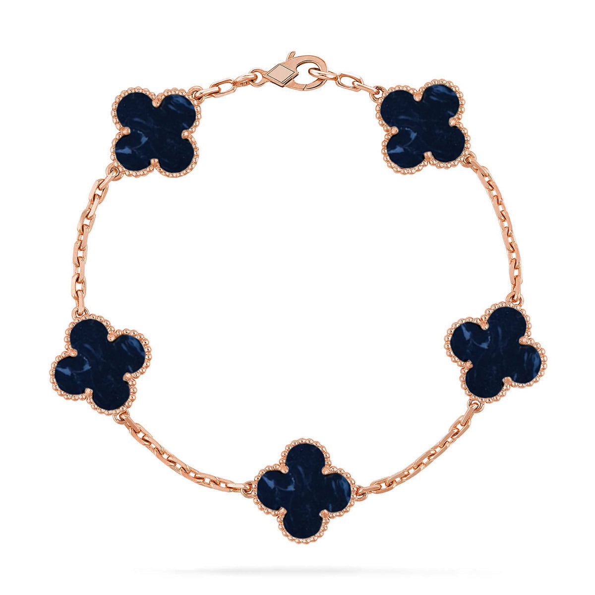 [⭐Spark]CLOVER 5 MOTIF PIETERSITE BRACELET COLLECTION