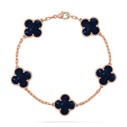 [⭐Spark]CLOVER 5 MOTIF PIETERSITE BRACELET COLLECTION