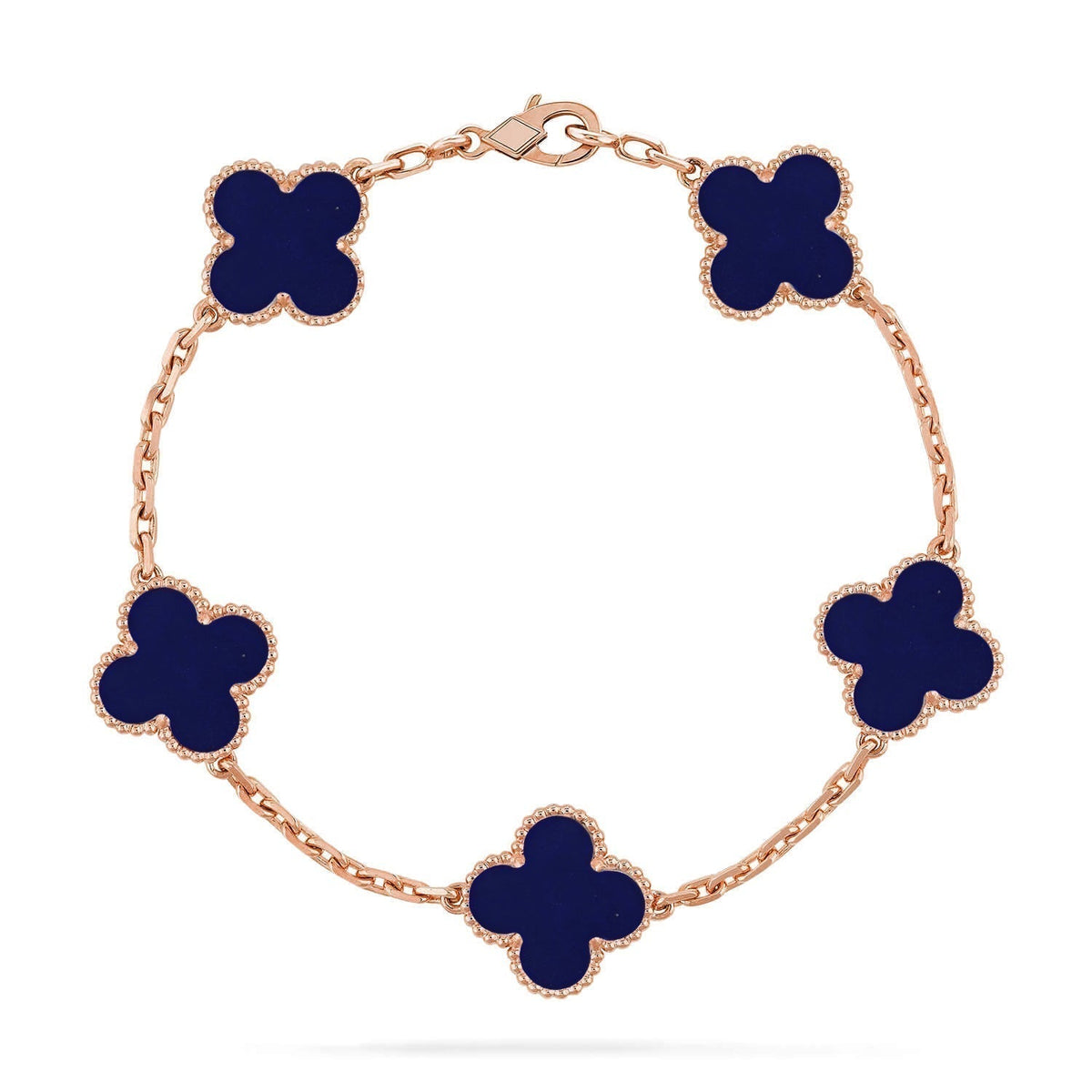 [⭐Spark]CLOVER 5 MOTIF LAPIS LAZULI BRACELET COLLECTION