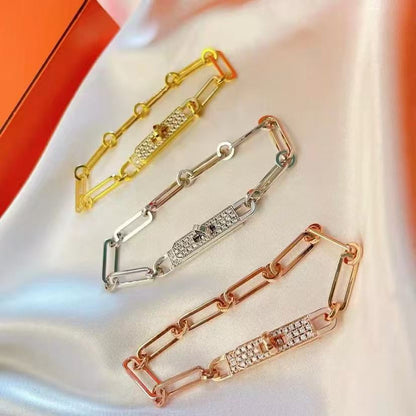 [⭐Spark]CHAINE BRACELET SMALL MODEL DIAMOND
